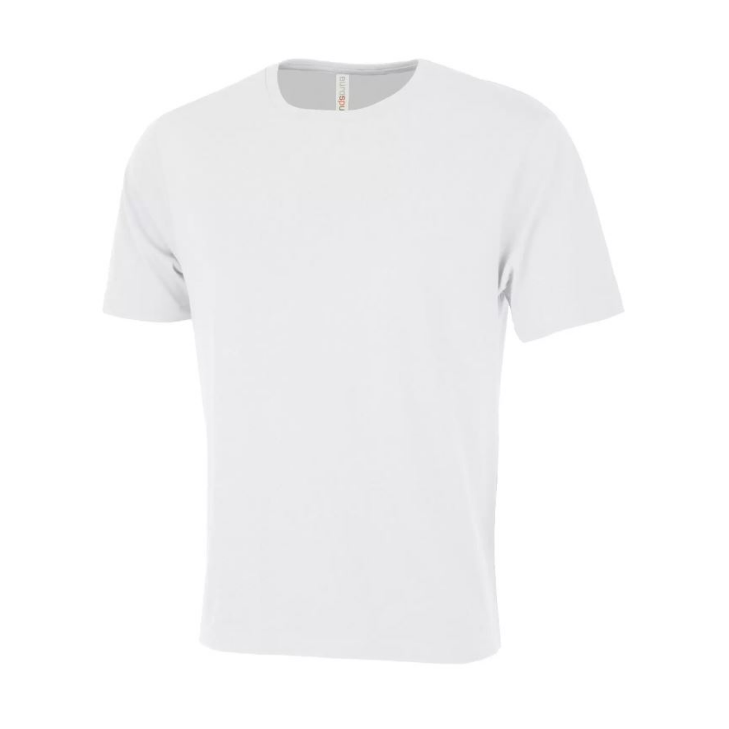 A blank white shirt ready to be full color printed.
