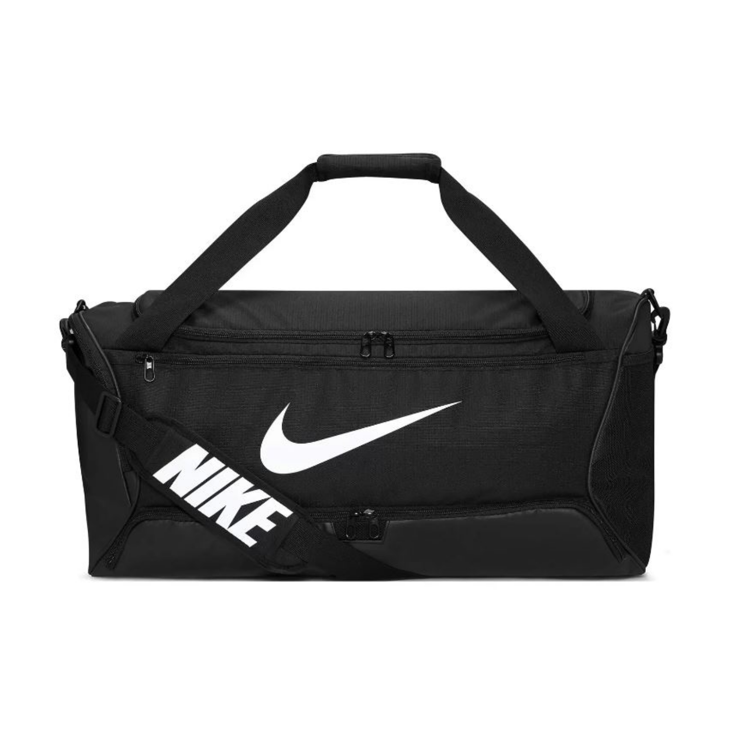 A Nike duffle bag showing that anything can be custom branded with your logo or graphics on them.