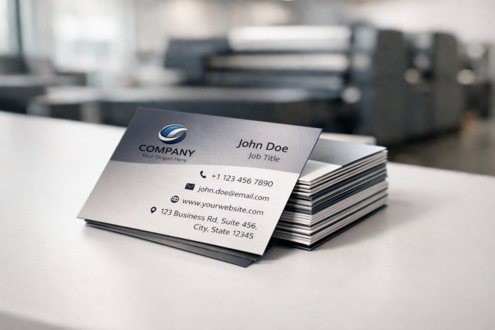 Business Cards on a desk