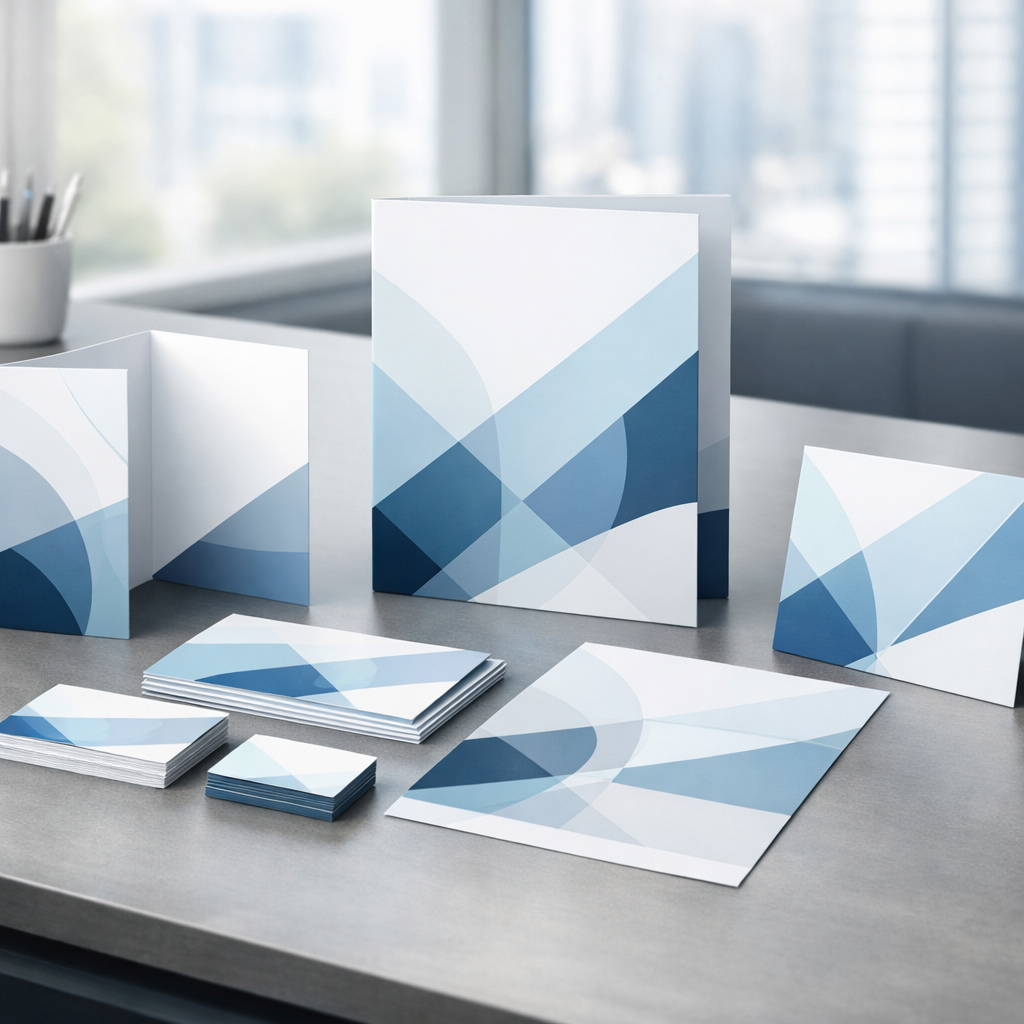 Marketing Materials on display