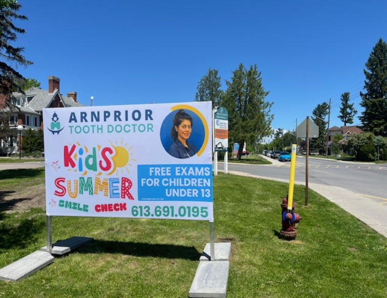 Mobile Sign - Arnprior Kids